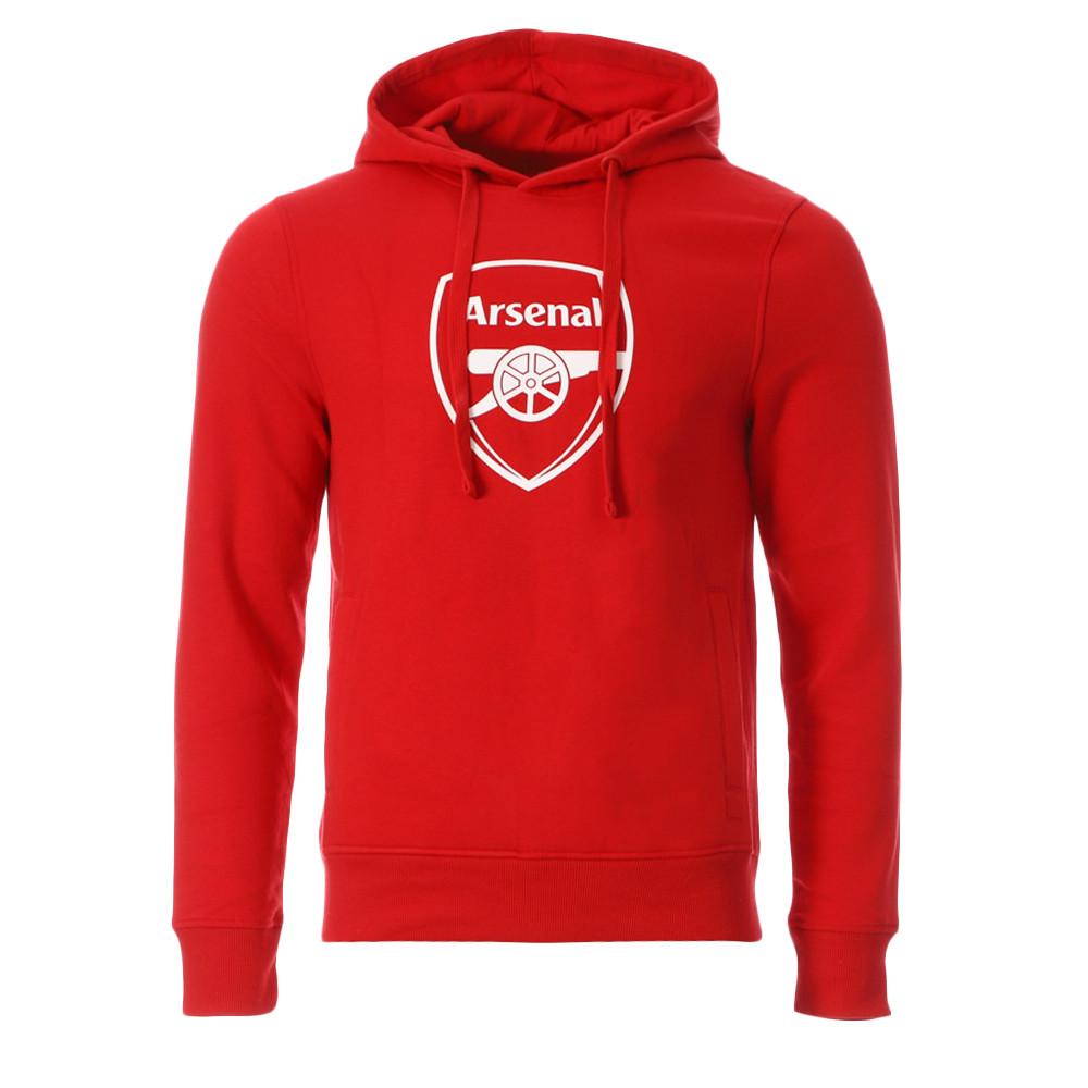 Sweat capuche Rouge Homme Arsenal Ho01 pas cher