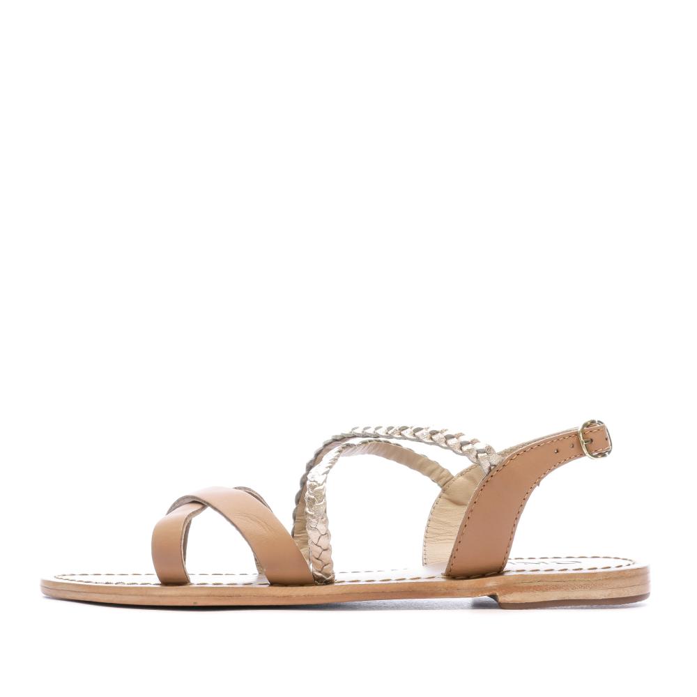 Sandales Marrons Femme Only Onlfleur pas cher