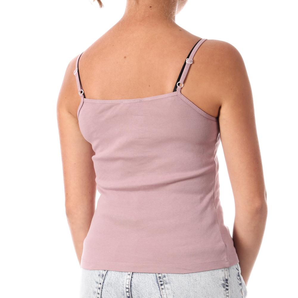 Débardeur Violet Femme Superdry Fine vue 2