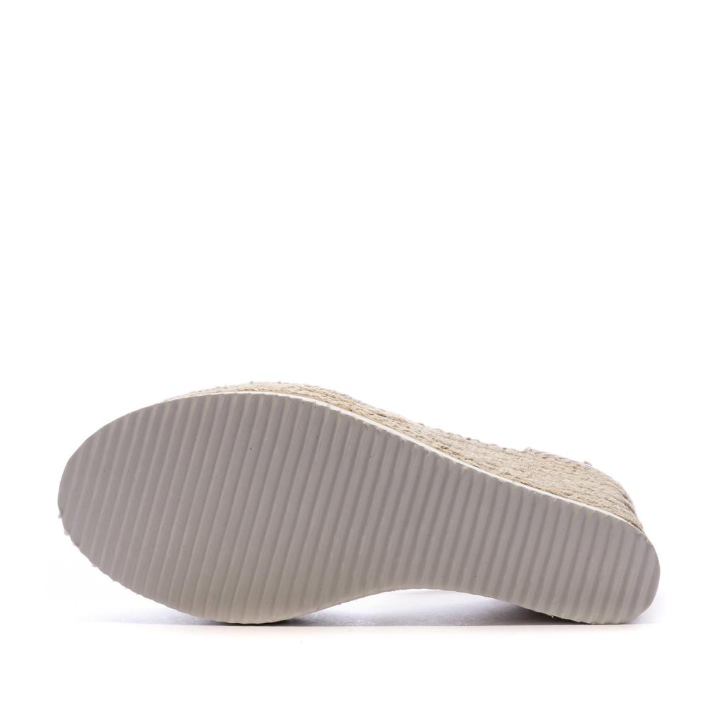 Sandales Compensées Beige Femme Beppi vue 5