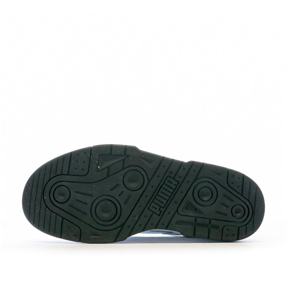 Baskets Blanche/Noir Garçon Slip stream vue 5