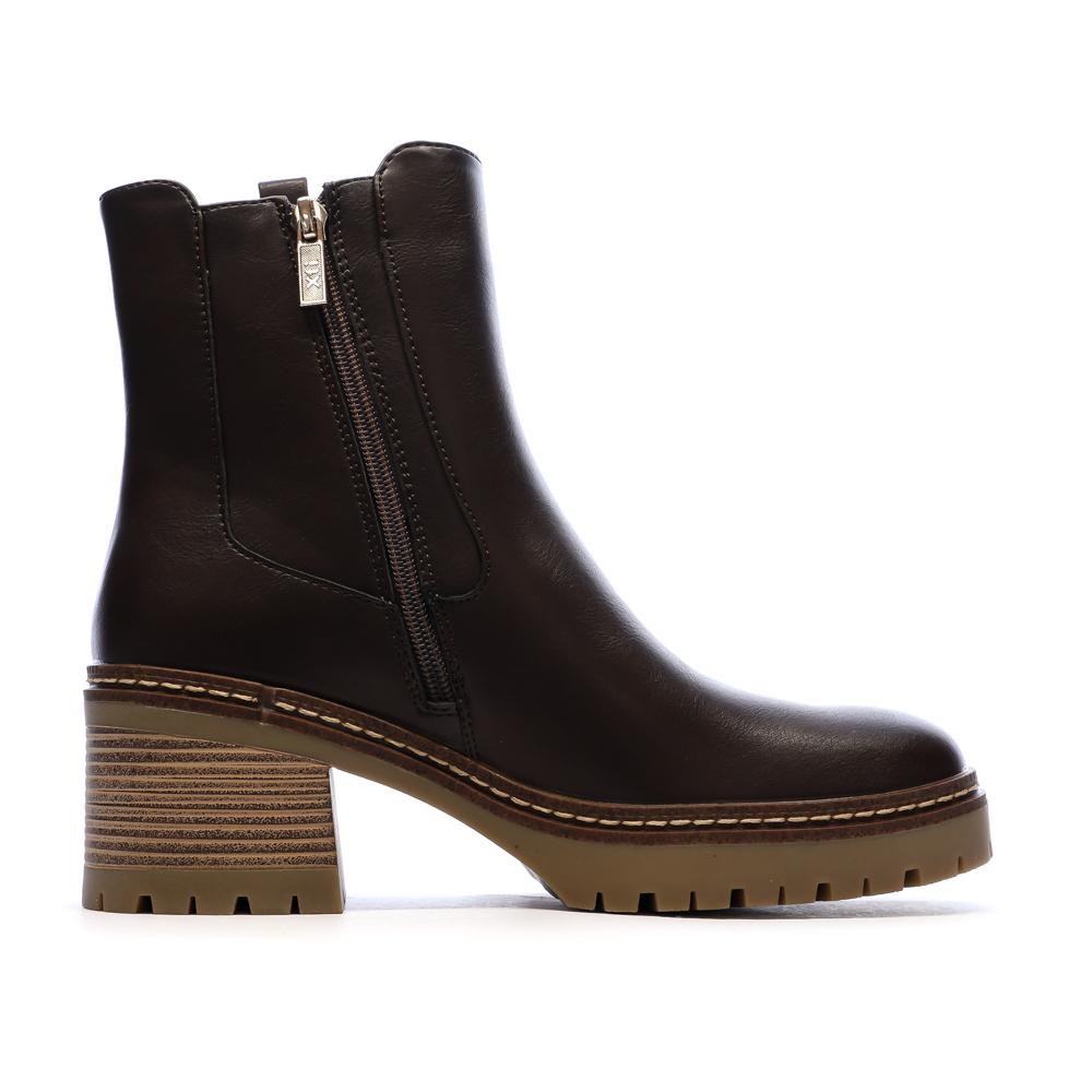 Bottines Marrons Femme Xti 144456 vue 2