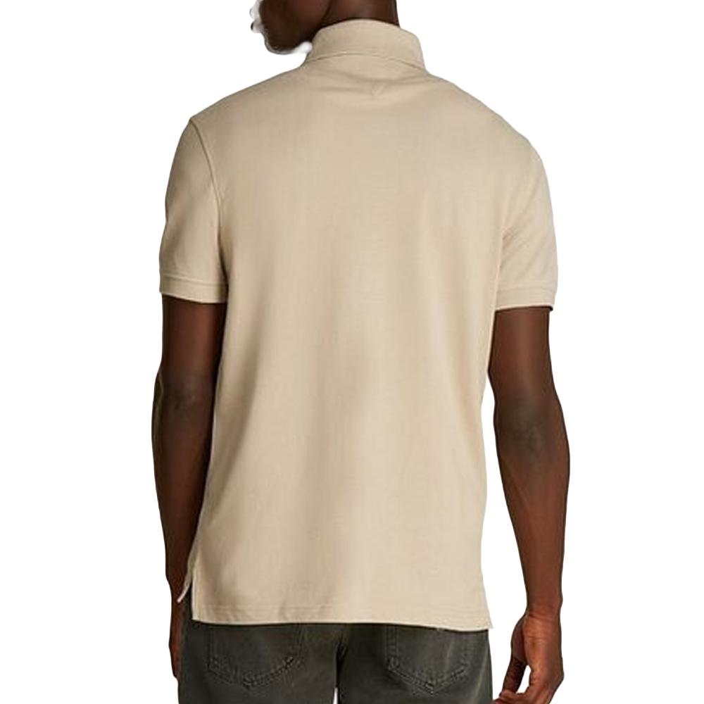Polo Taupe Homme Tommy Hilfiger 1985 Regular vue 2