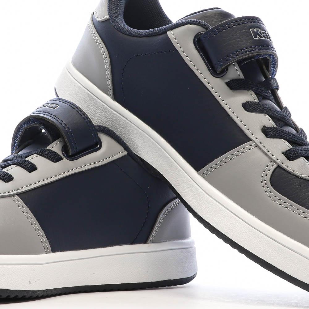 Baskets Grises/Marines Garçon Kappa Malone vue 7
