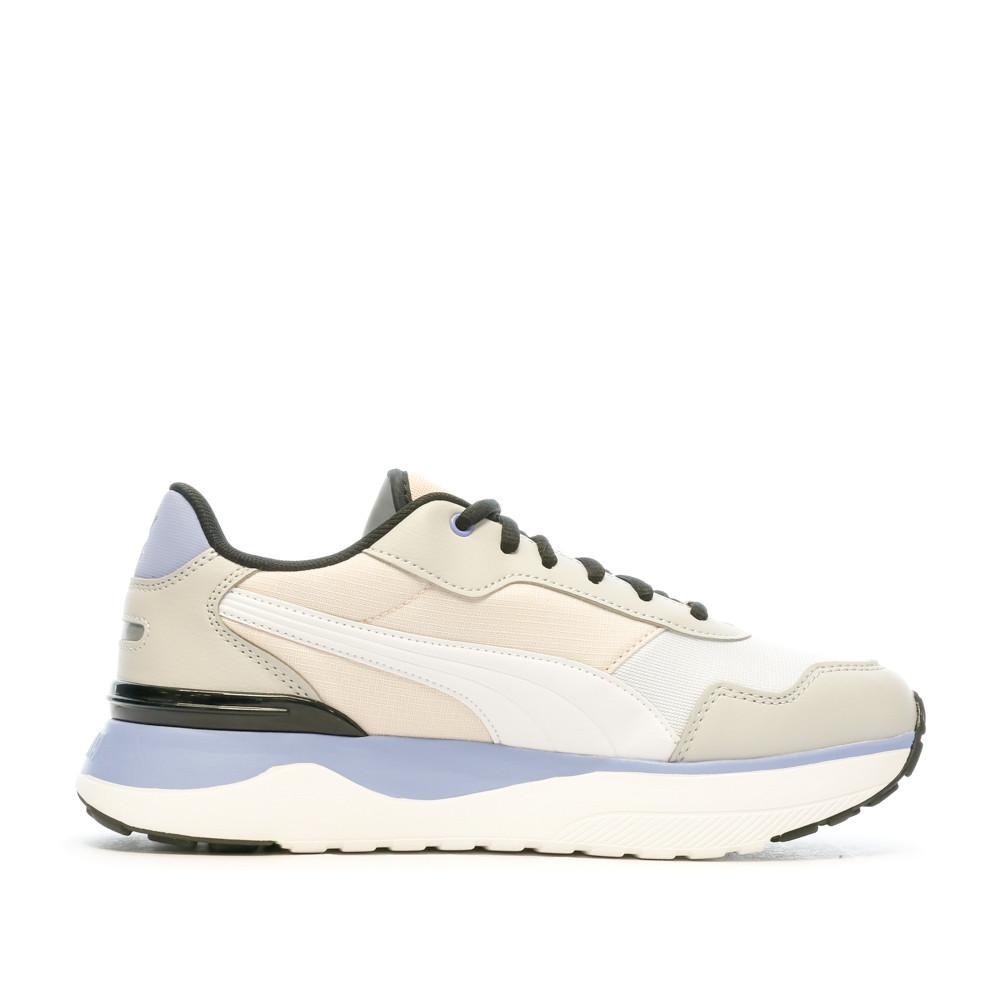 Baskets Écru Femme Puma R78 Voyage vue 2