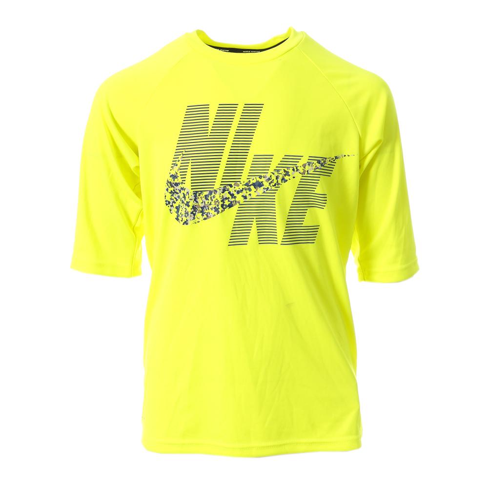 Lycra Jaune Fluo Garçon Nike Hydrogu NESSA834 pas cher