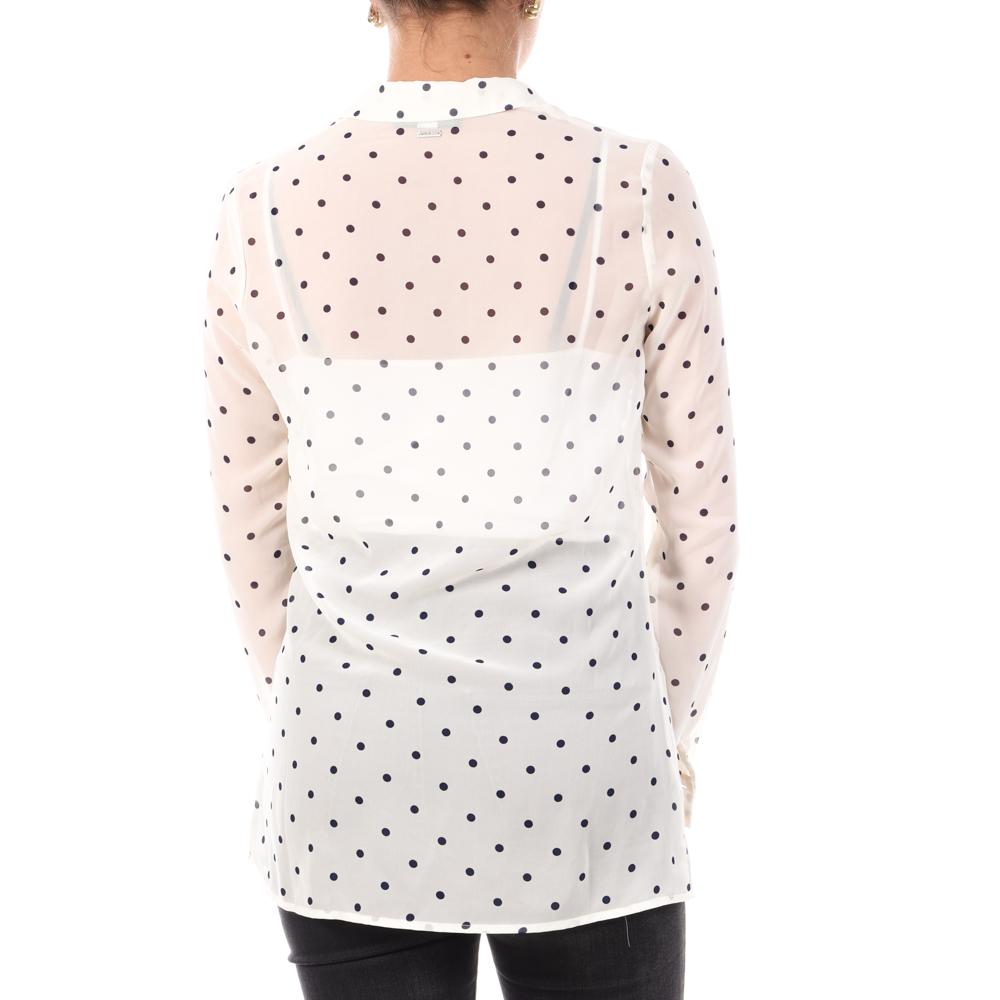 Chemise Blanche/Noir Femme Guess W1RH09W70Q0 vue 2