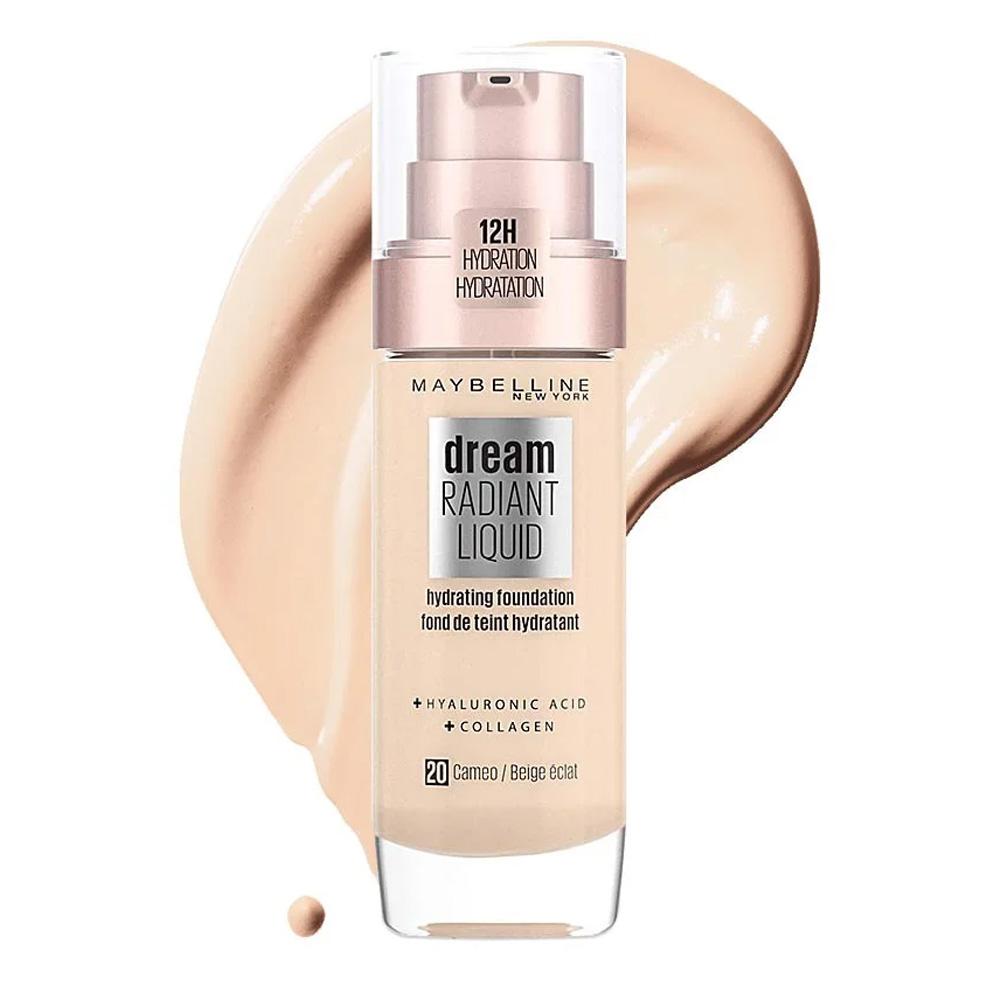 Fond de teint Dream Radiant Liquid Gemey Maybelline 20 Beige éclat vue 2