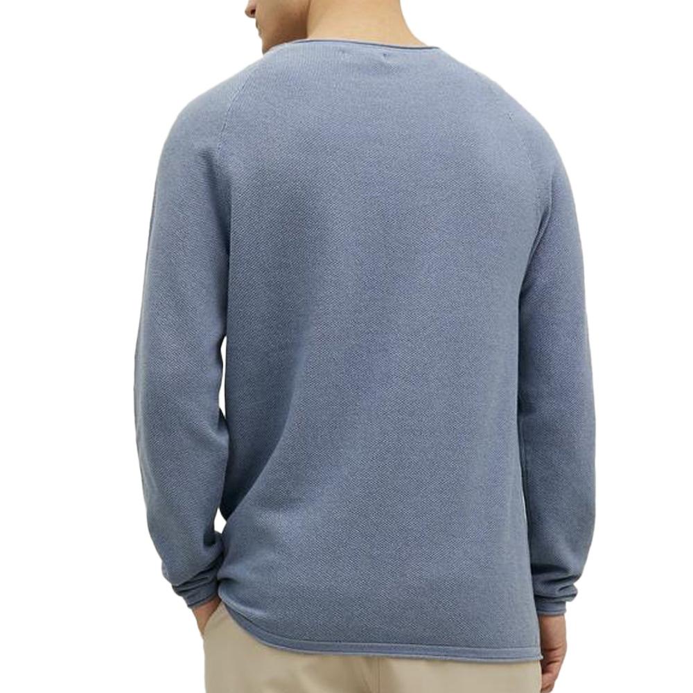 Pull Bleu Homme Jack & Jones Knit Crew vue 2