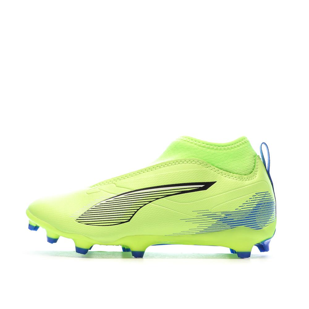 Chaussures de football Jaunes Garçon Puma Ultra 5 FG/AG pas cher