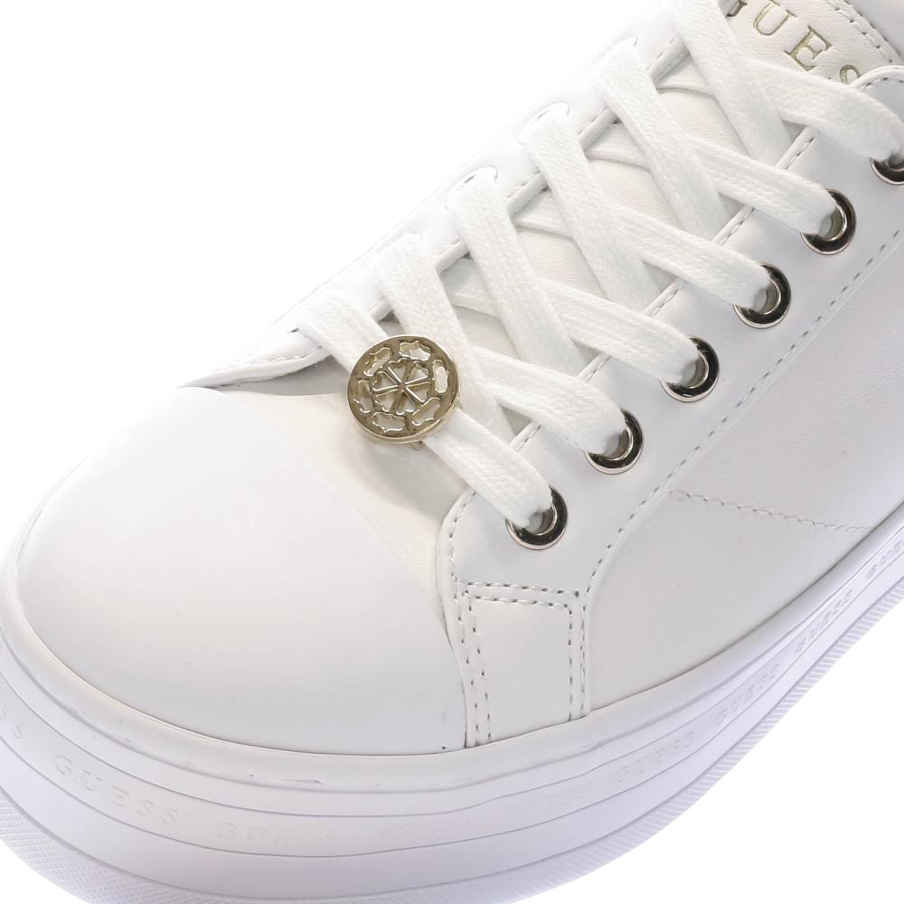 Baskets Blanches Femme Guess Bells vue 7