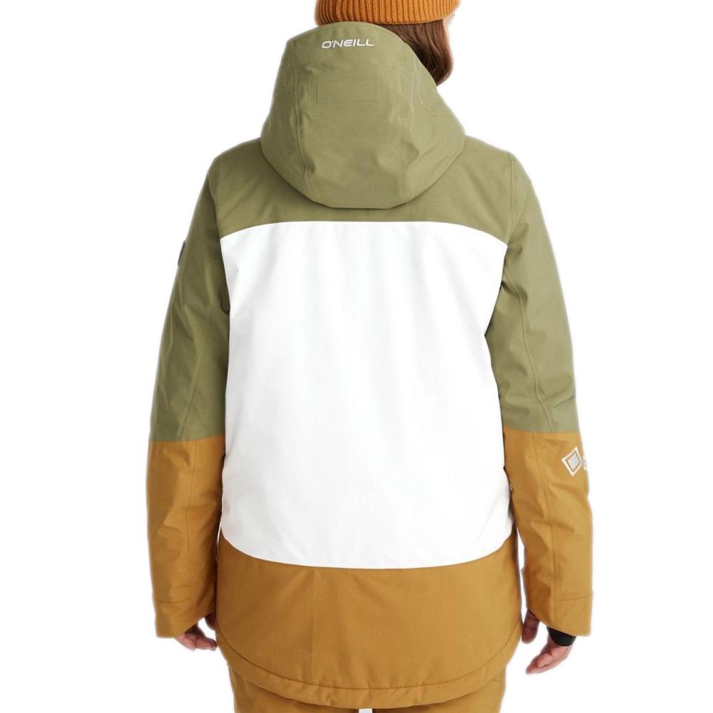 Manteau de ski Vert/Moutarde Femme O'Neill Gtx vue 2