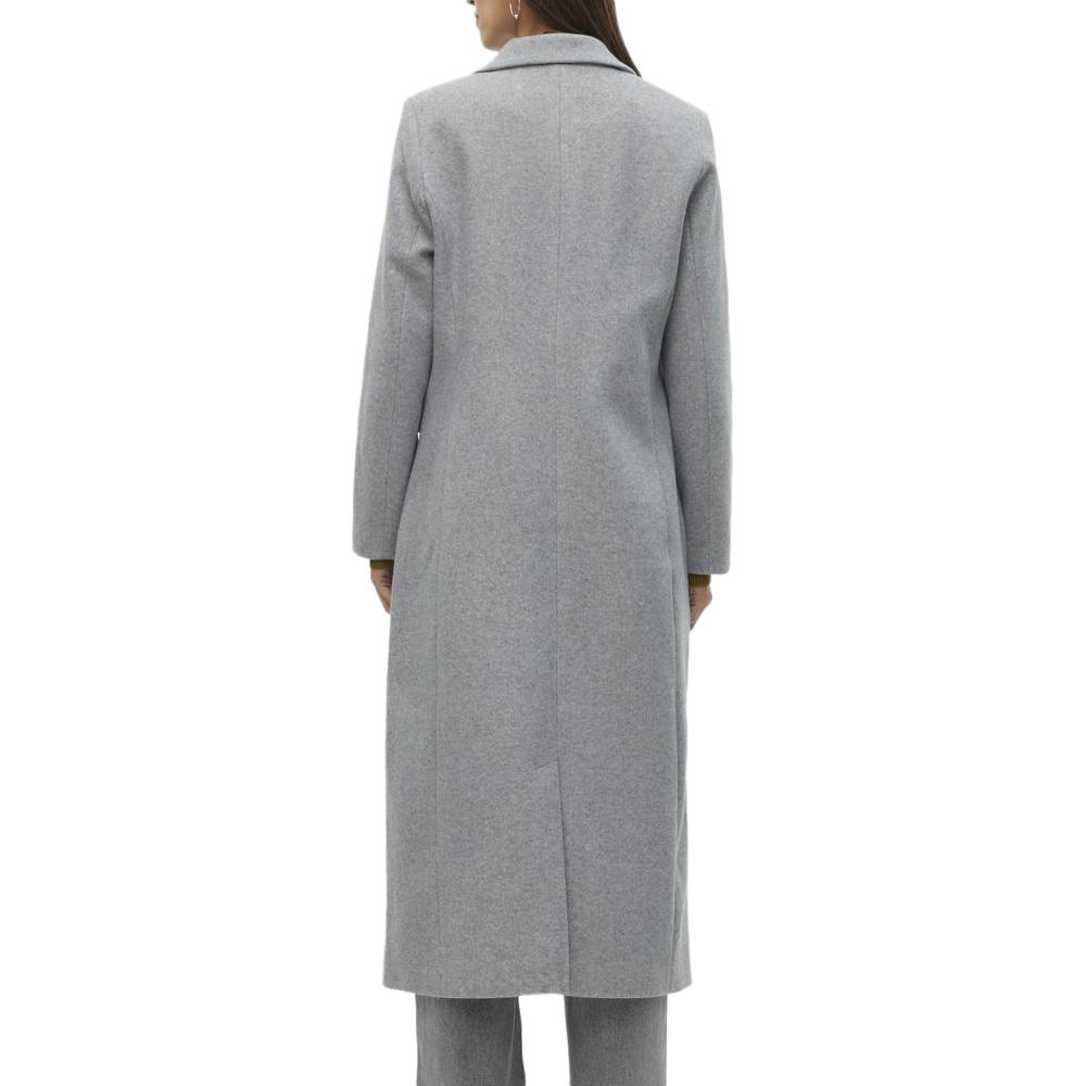Manteau Gris Clair Femme Vero Moda Milan vue 2