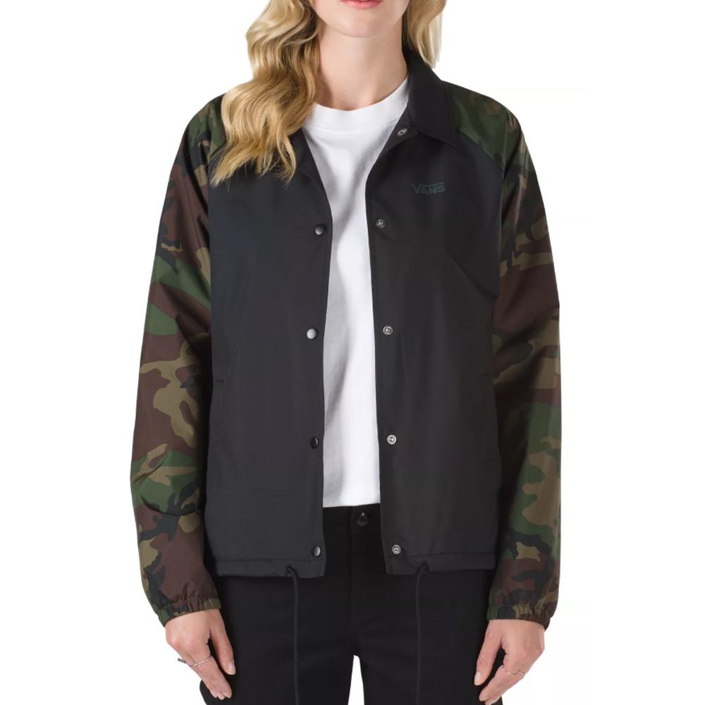 Veste camouflage femme Vans THANKS COACH PRINT pas cher