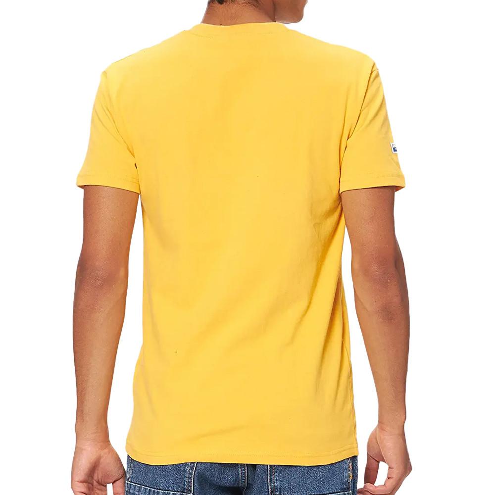 T-shirt Jaune Homme Superdry Source 220 vue 2