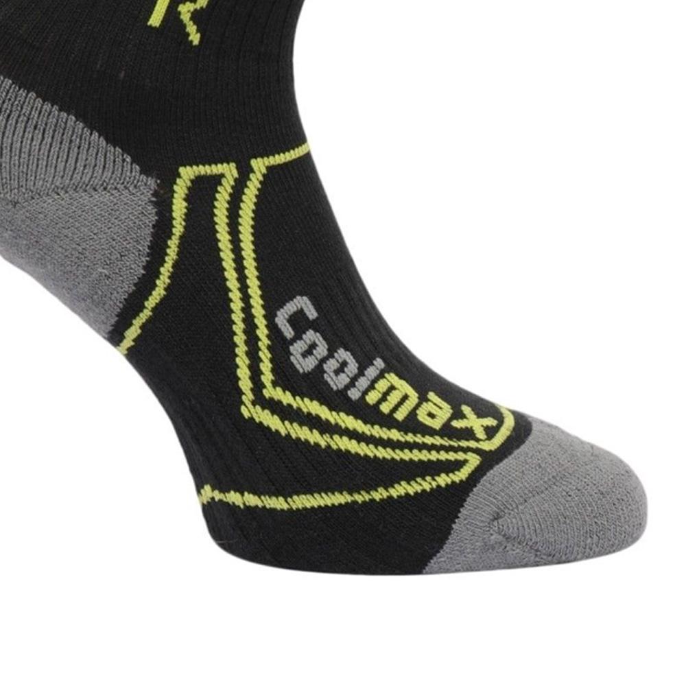 Paires de Chaussettes Noires/Grises/Vertes Garçon Regatta Chaussettes Coolmax vue 2