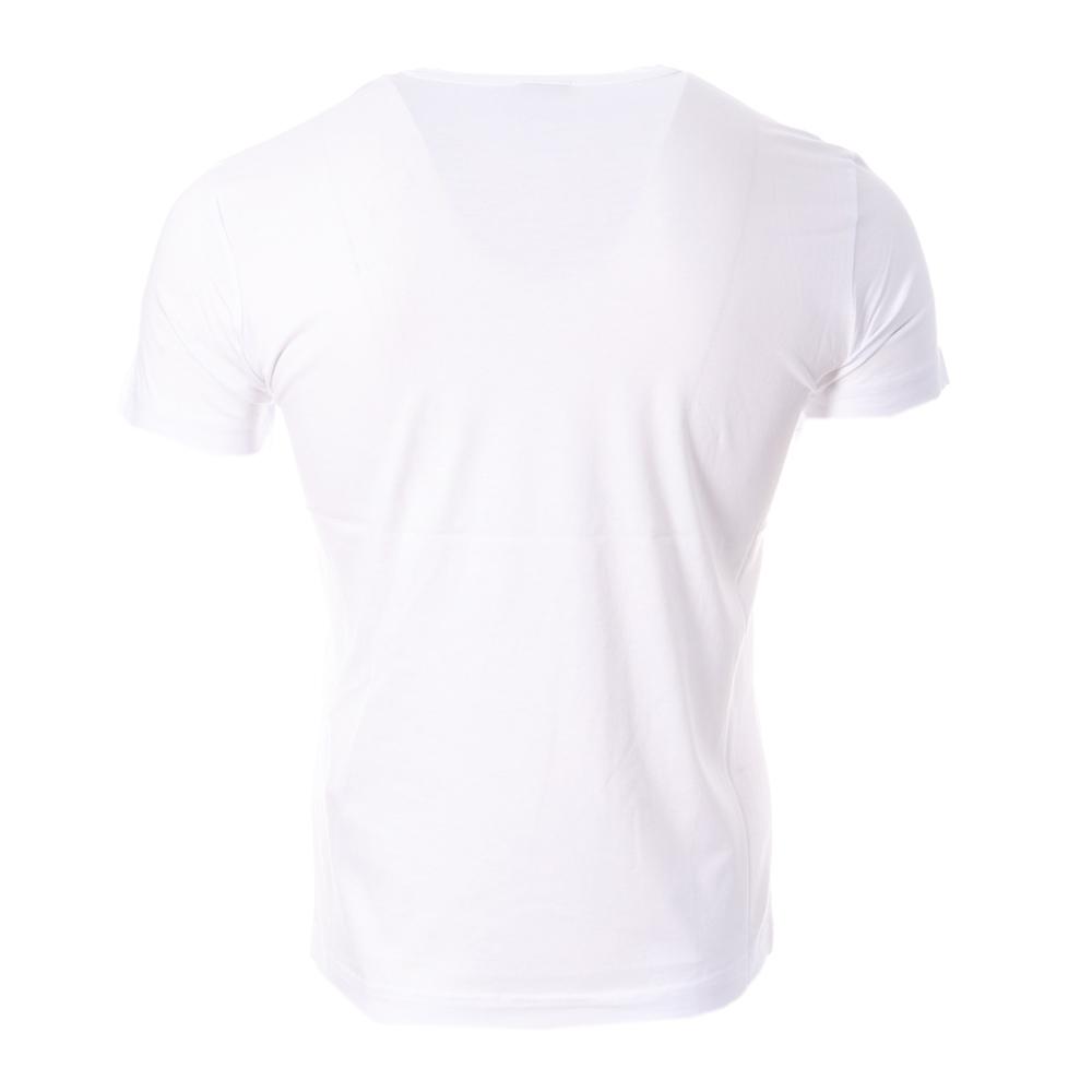 T-Shirt Blanc/Noir Homme Diesel Diegor1 vue 2