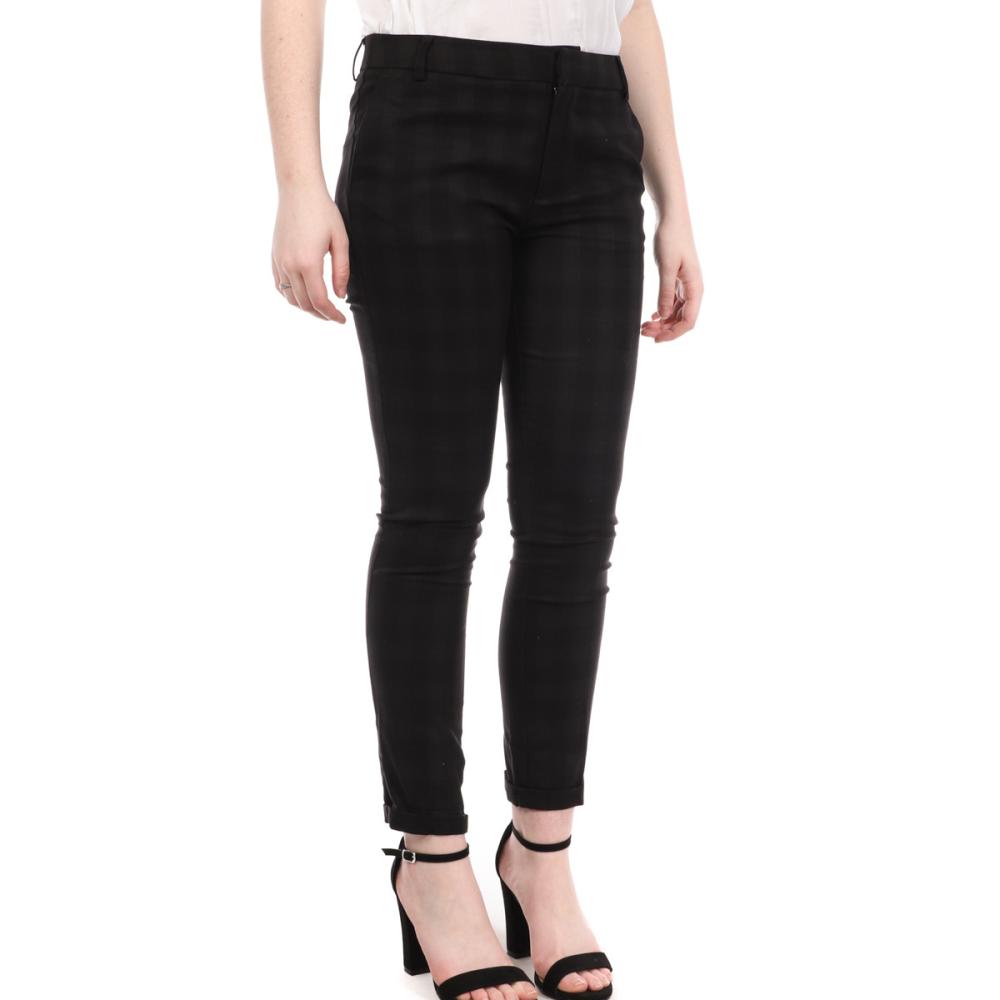 Pantalon Noir Femme Teddy Smith City Jacquard pas cher