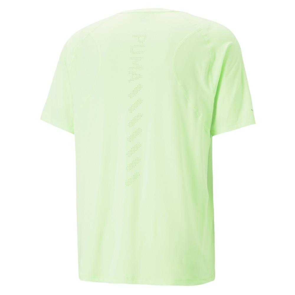 T-shirt Vert Homme Puma Run vue 2