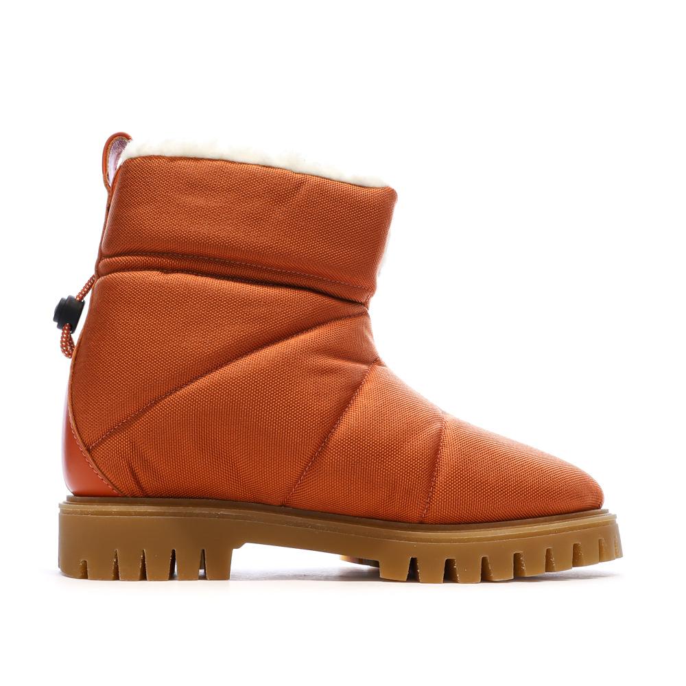 Bottines Orange Femme Pare Gabia Baladi vue 2