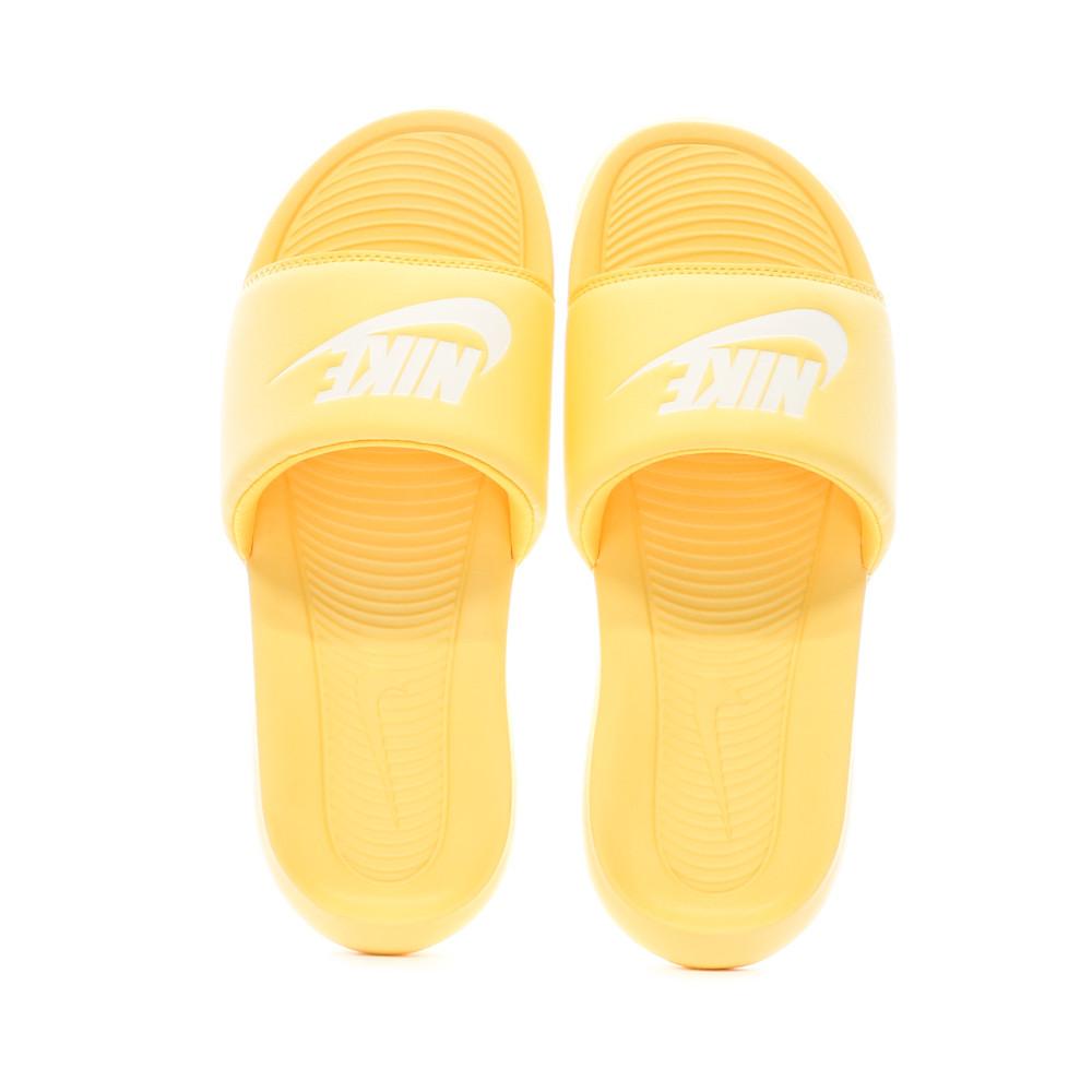 Claquettes Jaune Mixte Nike Victori One vue 3