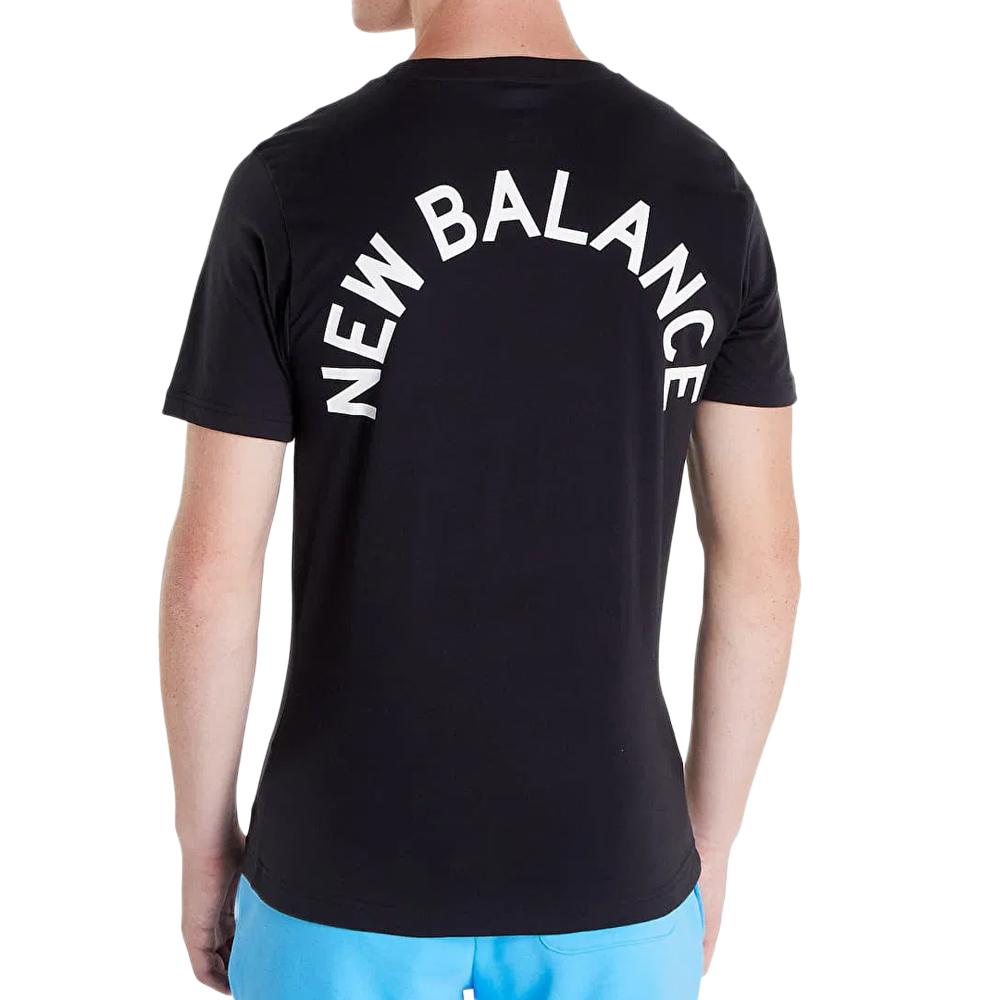 T-shirt Noir Homme New Balance Classic vue 2