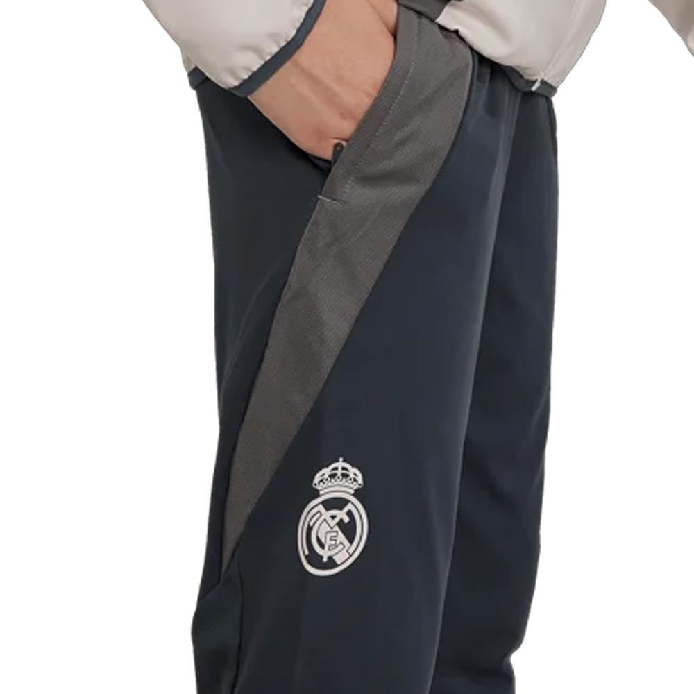 Real Madrid Pantalon Training Gris Junior Adidas 24/25 vue 2