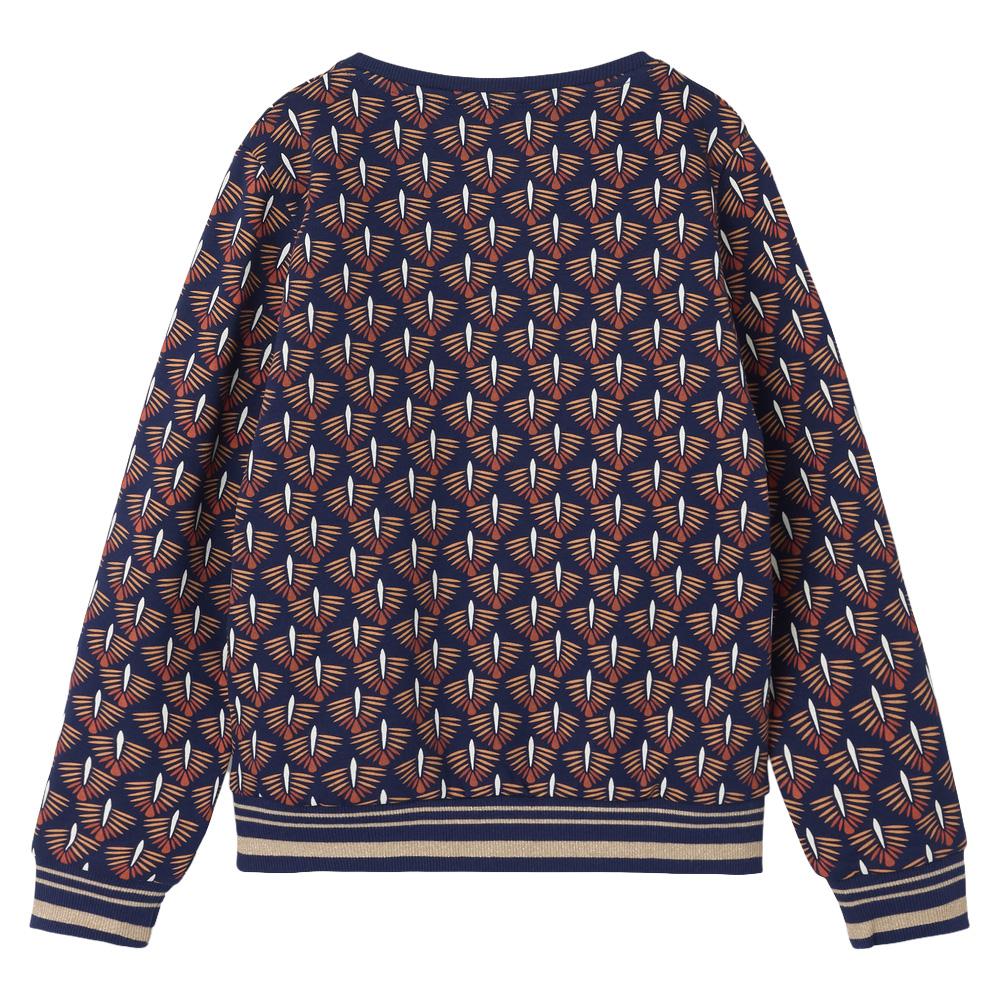 Sweat Marine Fille Name it Noya vue 2