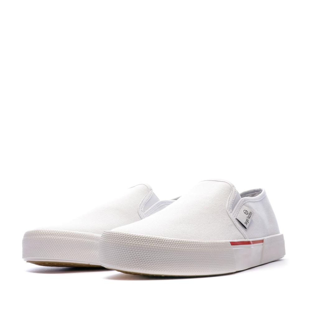 Chaussures en toile Blanches Homme Sergio Tacchini Portofino vue 5