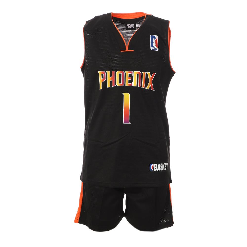 Phenix Ensemble de basket Noir Enfant Sport Zone pas cher