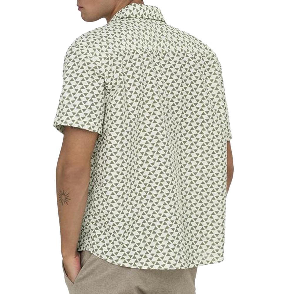 Chemise Ecru/Verte Homme Only & Sons Charmy vue 2