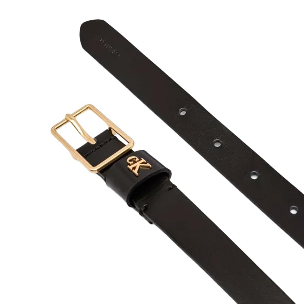 Ceinture Noir Femme Calvin Klein Jeans Square Buckle vue 2