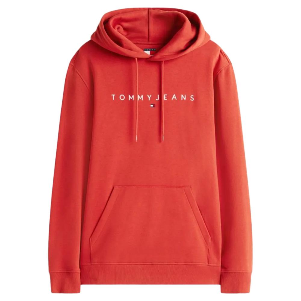 Sweat Terracotta Homme Tommy Hilfiger Washed DM0DM20746 vue 2