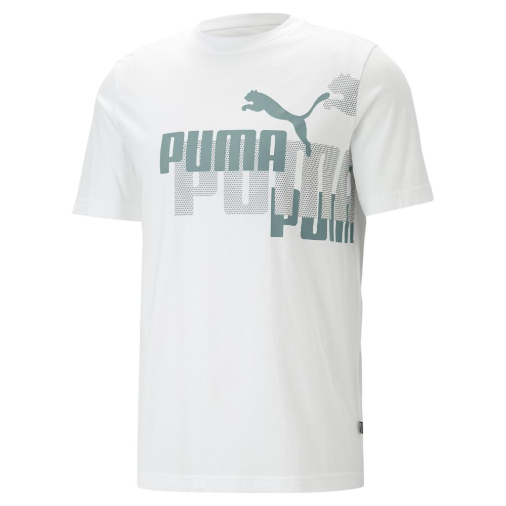 T-shirt Blanc Homme Puma Power pas cher