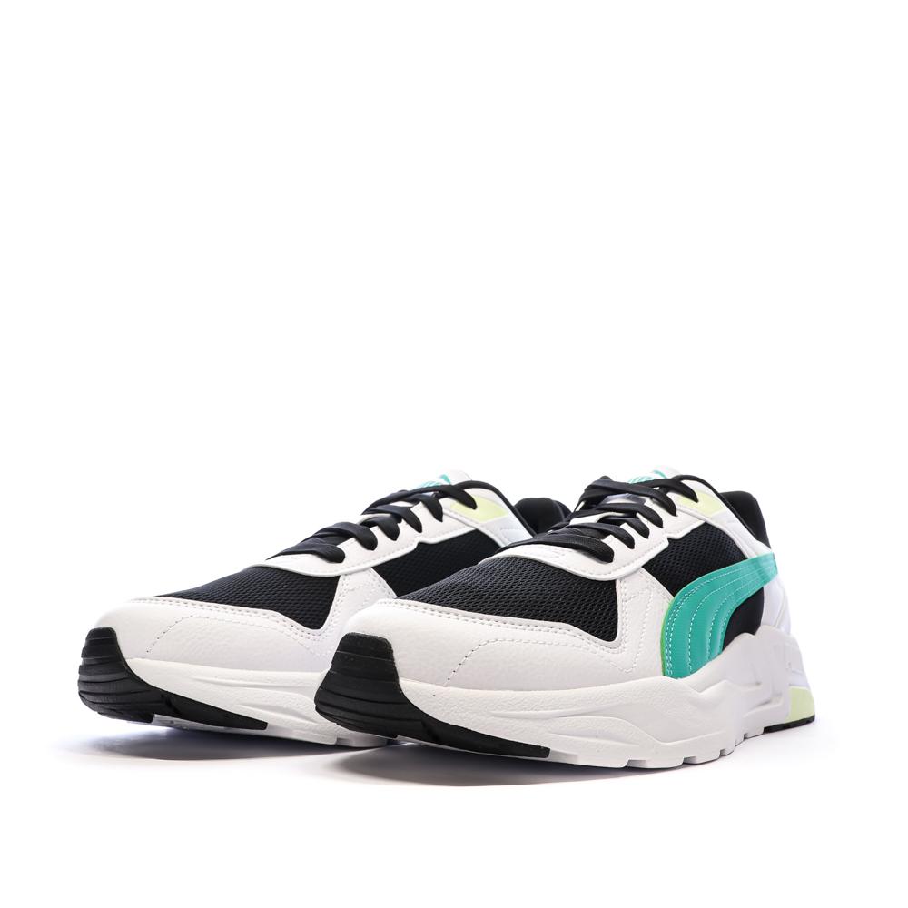Baskets Noires/Blanches/Turquoise Puma Homme Puma Trinity 2 vue 6