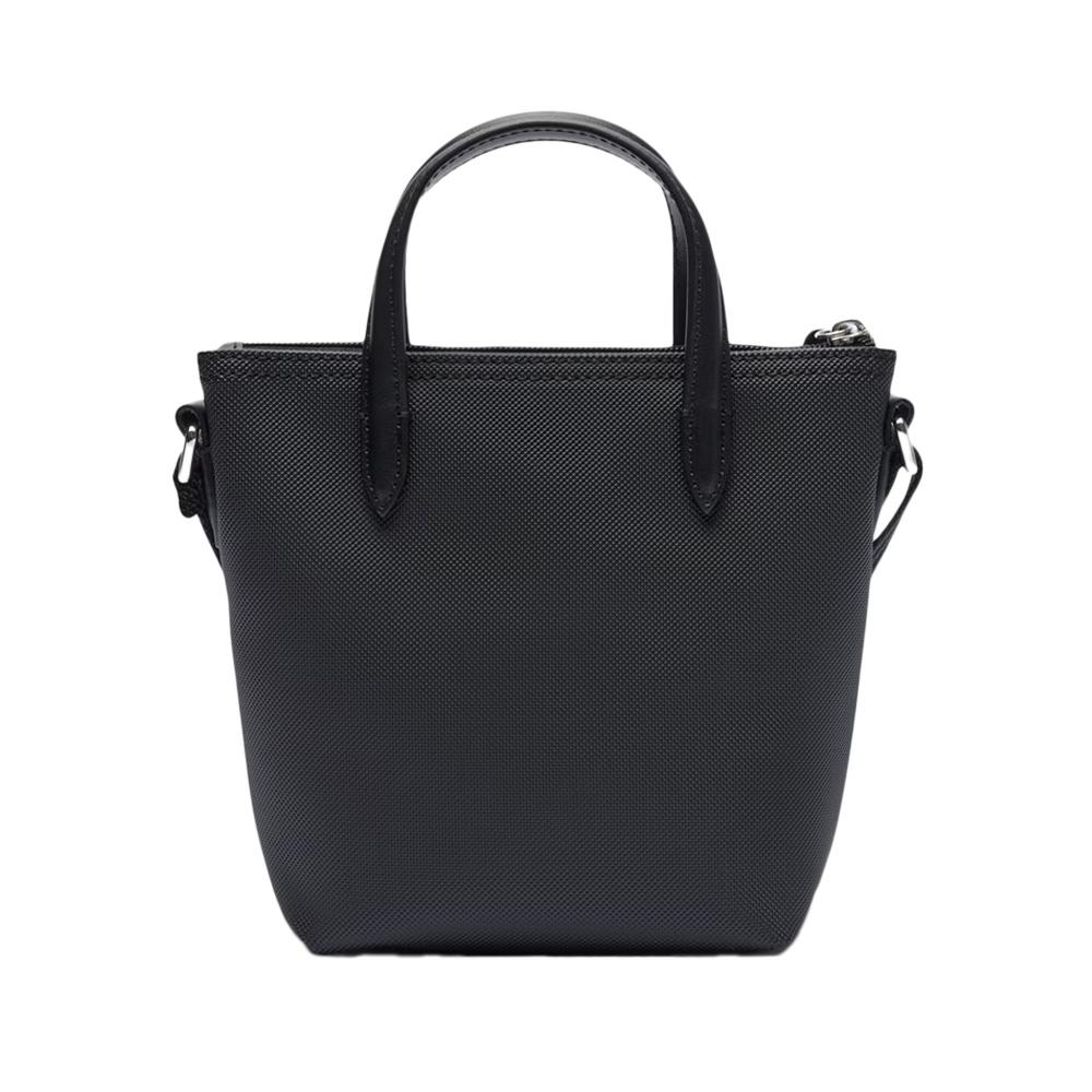 Sac Bandoulière Noir Femme Lacoste Concept Mini Tote L.12.12 vue 2