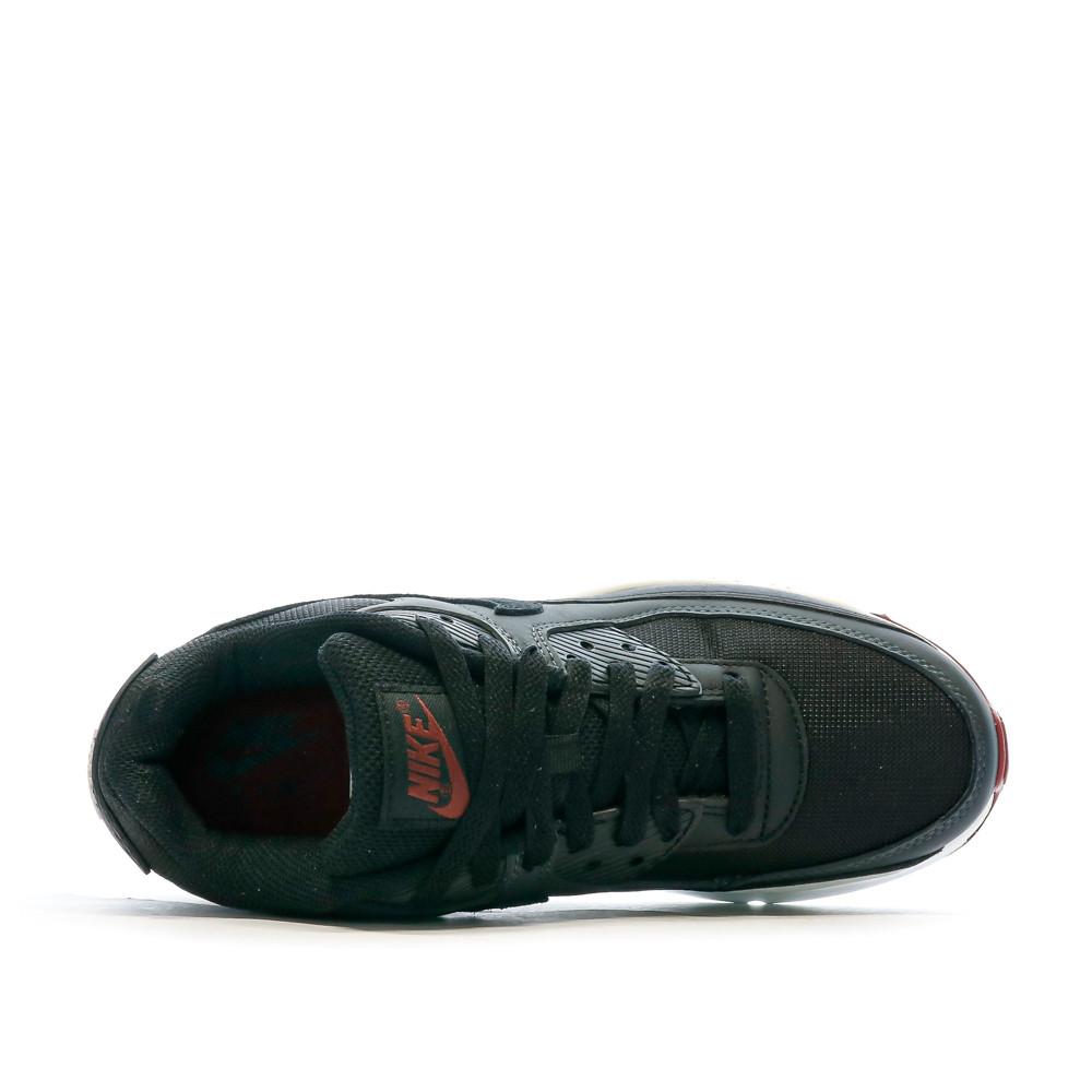 Baskets Noires Femme Nike Air Max 90 Gs vue 4