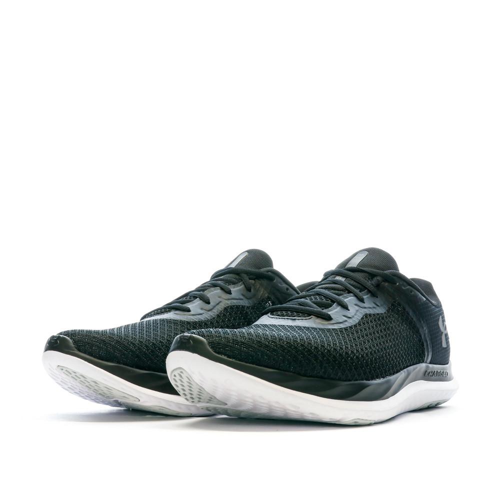 Chaussures de Running Noir/Gris Homme Under Armour Charged Breeze vue 6