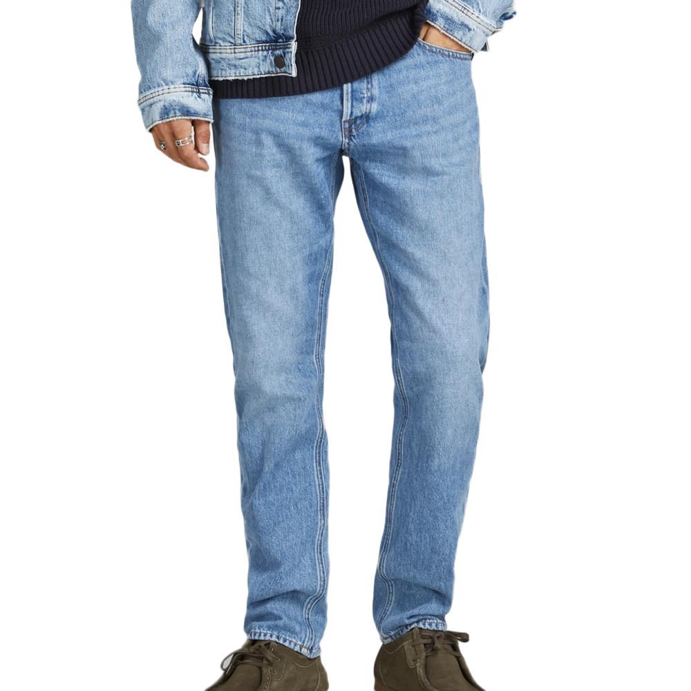 Jean Regular Bleu Homme Jack & Jones pas cher