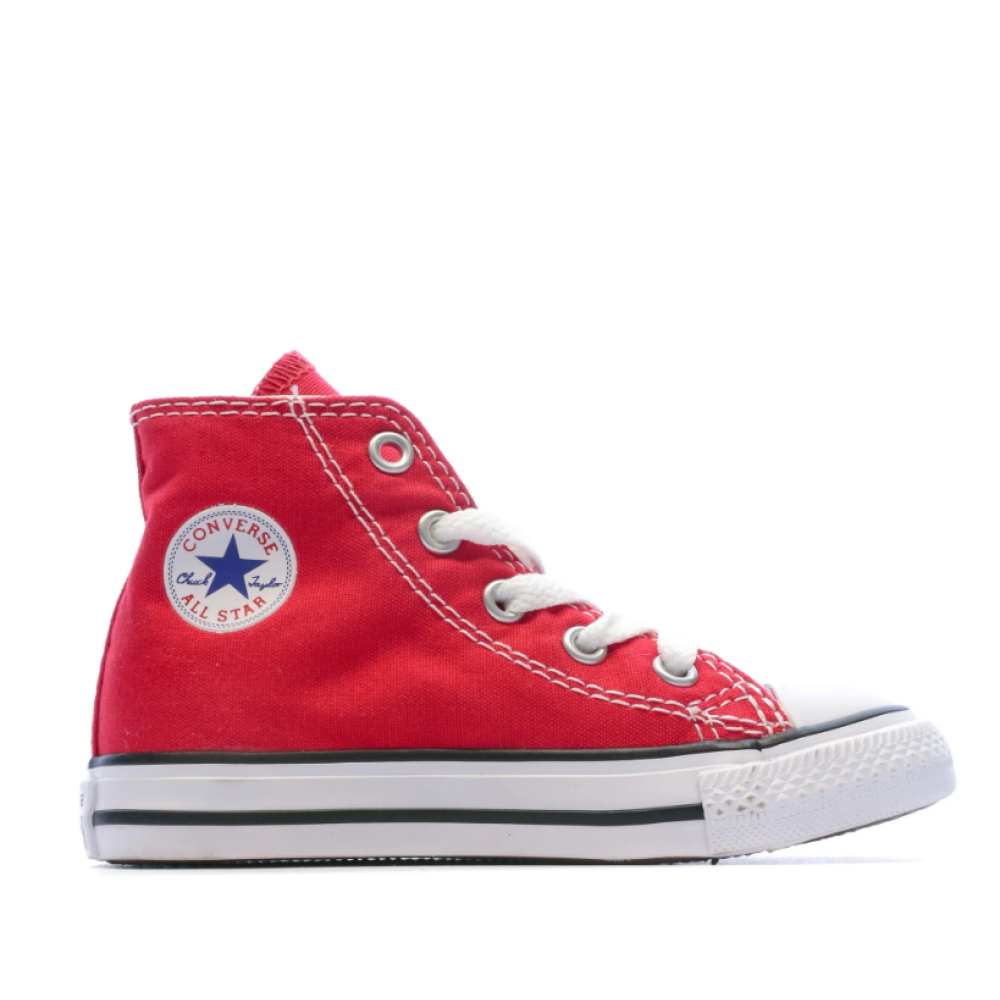 Allstar Baskets Montantes Rouge Enfant Converse vue 2