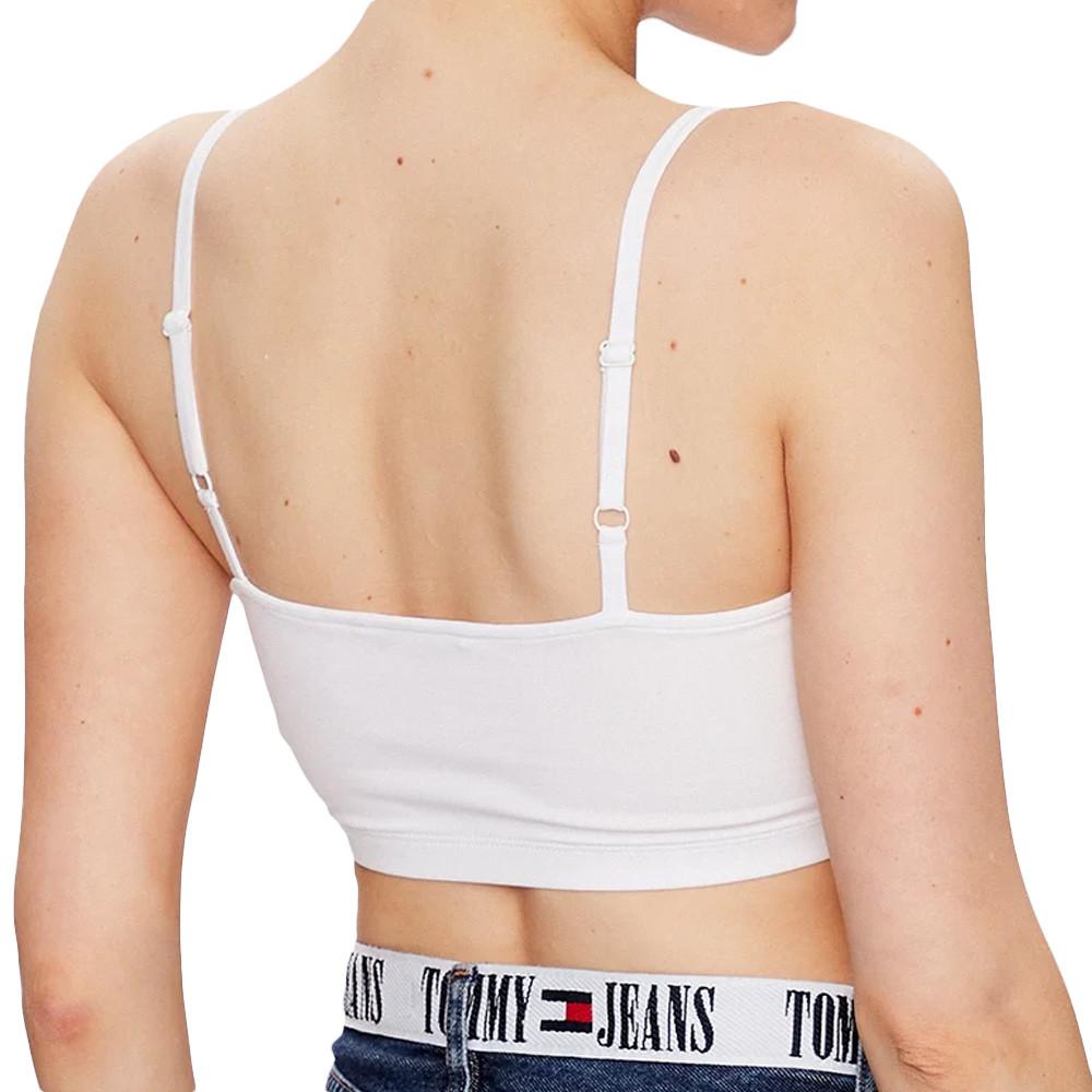 Top Court Blanc Femme Tommy Jeans Archive vue 2