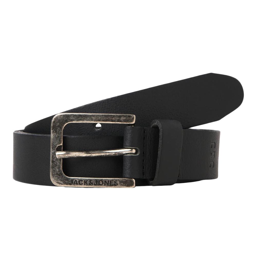 Ceinture Noir Homme Jack & Jones Marrakech Leather pas cher