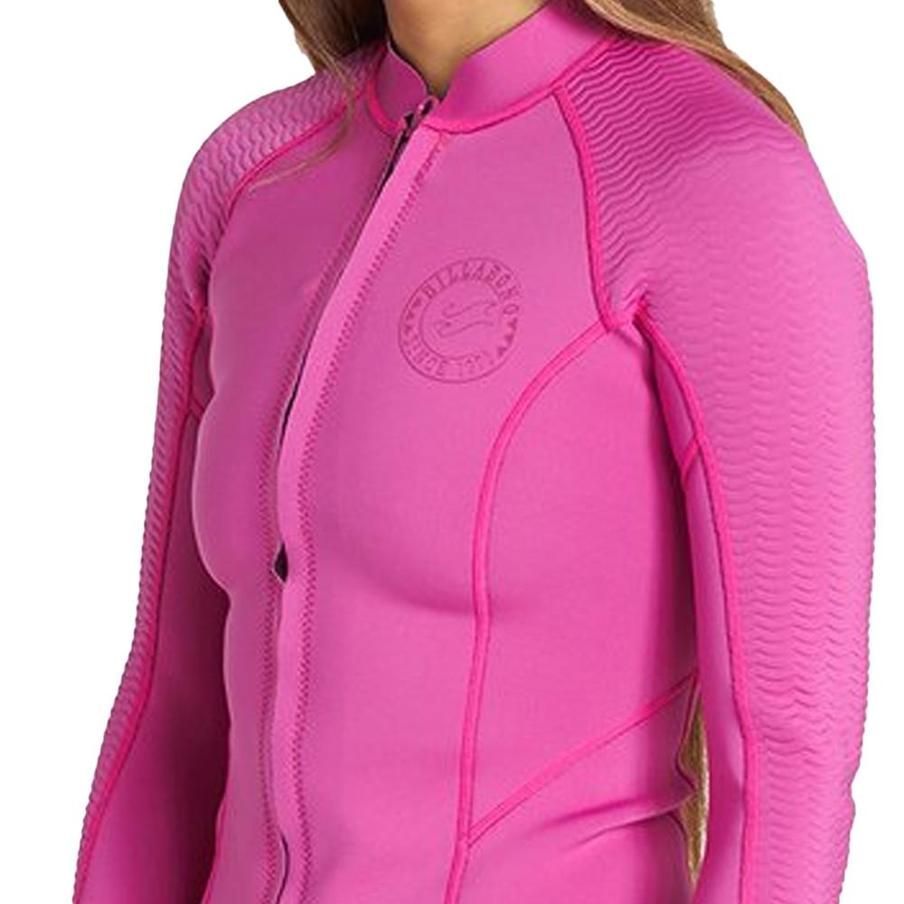 Haut de Surf Rose Femme Billabong Peeky vue 3