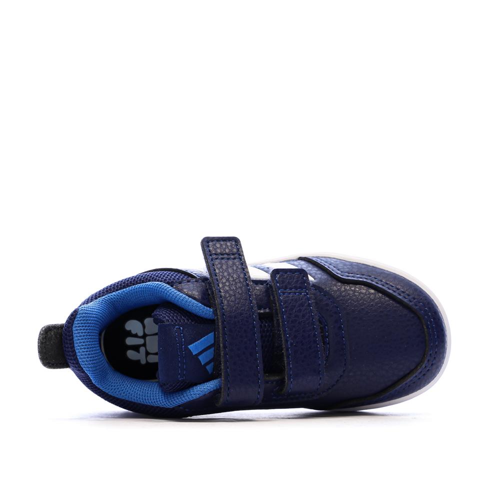 Baskets Bleu Marine/Bleu Enfant Adidas Tensaur KJ9762 vue 4