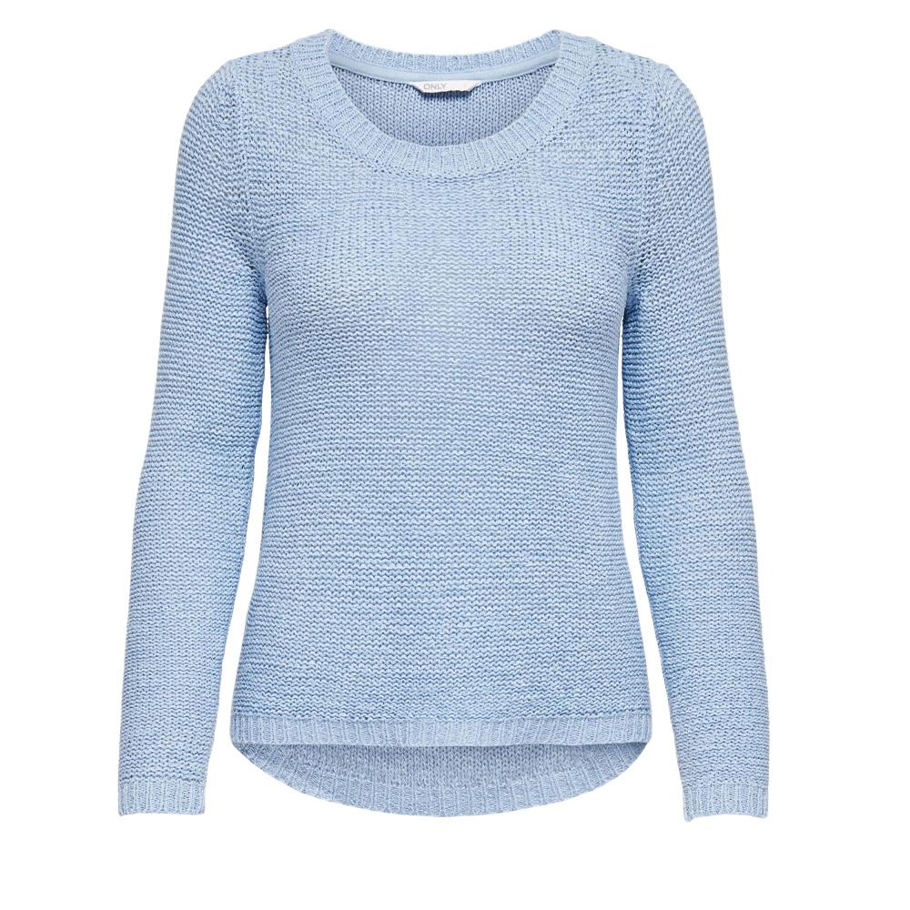 Pull Bleu Femme Only Geena vue 3