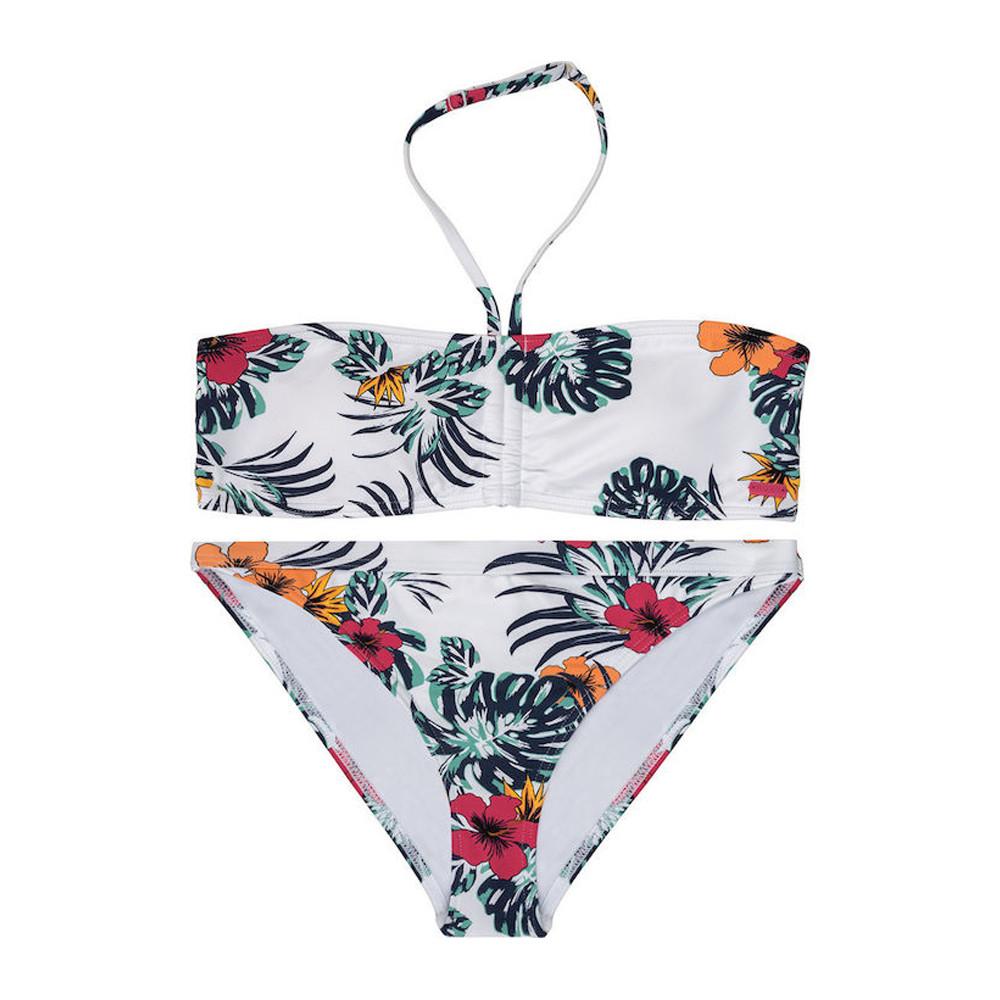 Maillots de bain 2 pièces Blanc Fille Roxy Waim Band pas cher