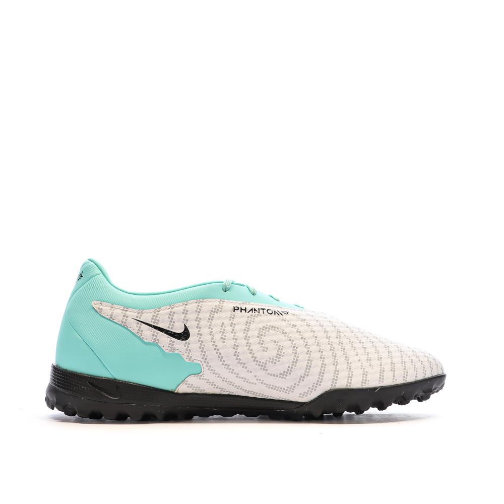 Chaussures de Foot Blanc/Vert Homme Nike Phantom GX Academy TF vue 2