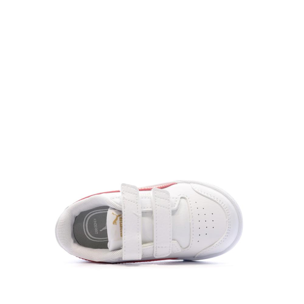 Baskets Blanches Garçon Puma Shuffle vue 4