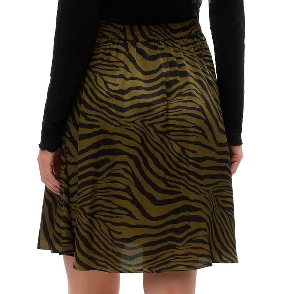 Jupe Kaki/Noir Femme Mamalicious Eandra vue 2