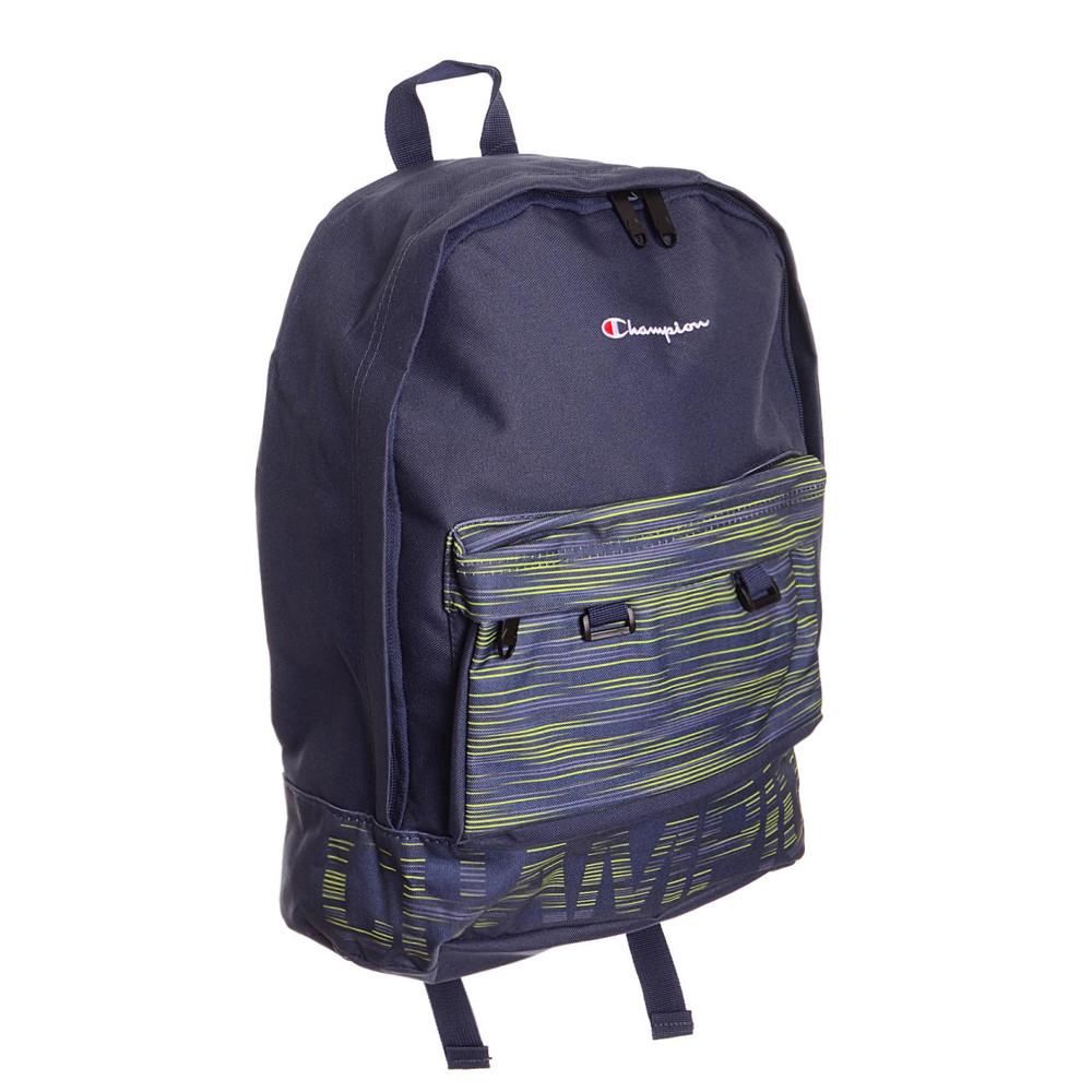 Sac à dos Marine/Vert Garçon Champion Backpack pas cher